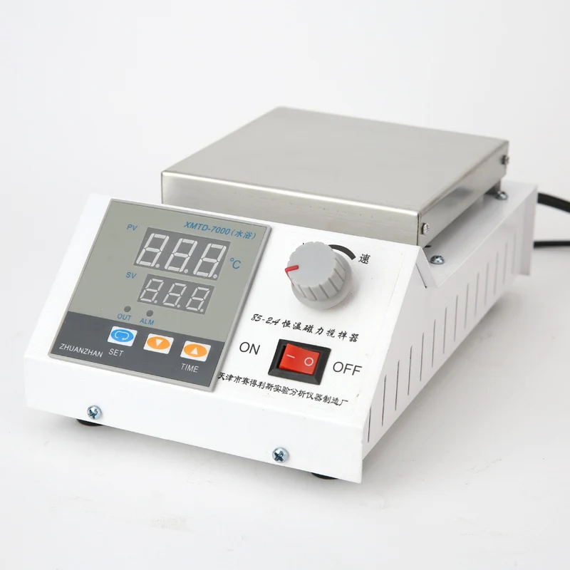 Digital display high power 4-6 multi-magnetic stirrer heating constant temperature electric laboratory small rotor mixer