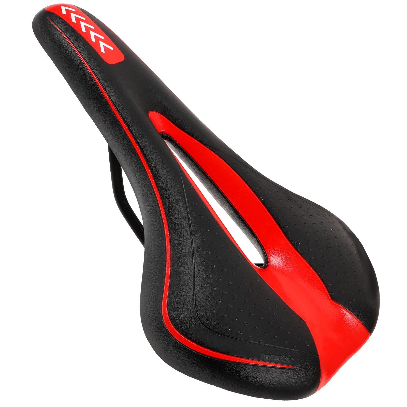 

Mountain Saddle Bicycle Seat Cushion Folding Portable Comfortable Shockproof Cycling Seat For Road Bike Racing Bike Black Red