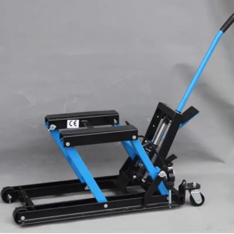 New Motorcycle Lift Frame Lift Table Hydraulic Lift Motorcycle Jack Motorcycle Special Maintenance Tool Load Capacity 680KG