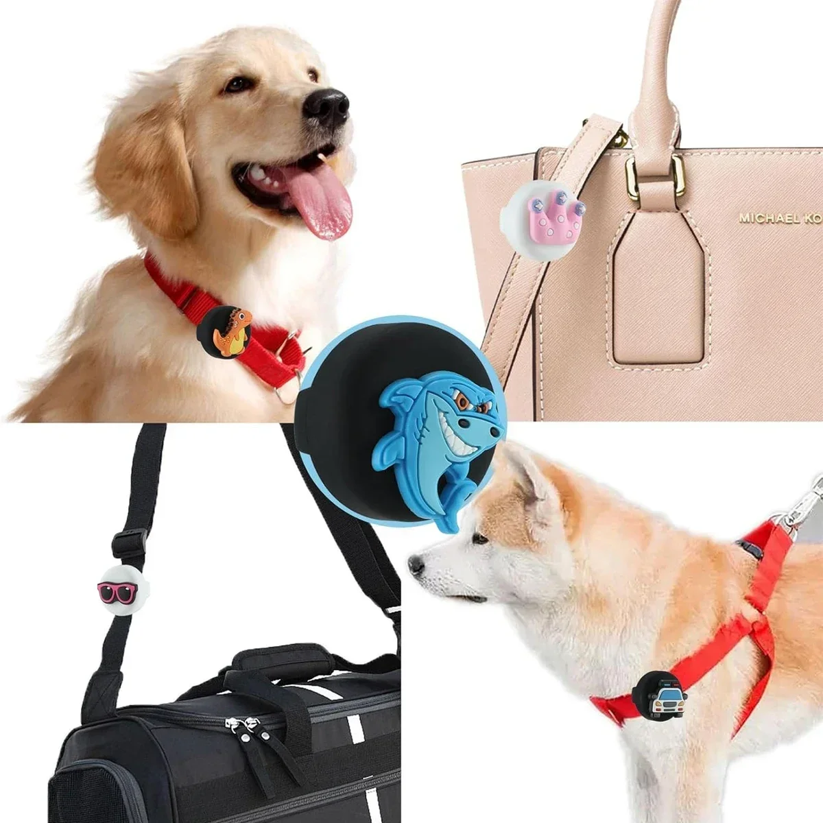 New Waterproof AirTag Holder for Kids Shoelace with Cute Cartoon Accessories Air Tag Protective Hidden Case for Girls Boys Shoes