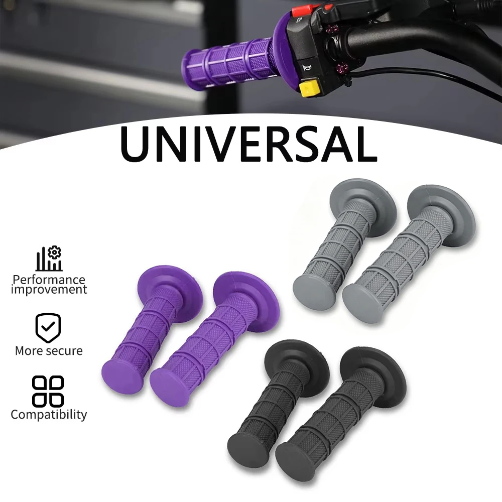 Universal Handlebar Rubber Grips For Q20 Yozam IN10 Surron Ultrabee 250-550cc Pit Electric Dirt Bike Motorcycles Scooter Parts