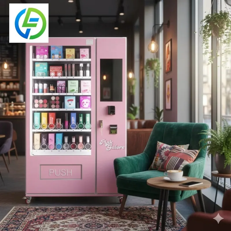 Customized Refrigerated Vending Machine With Card Reader Soda Drink Vending Machines Food Snacks Vending Machine for Sale