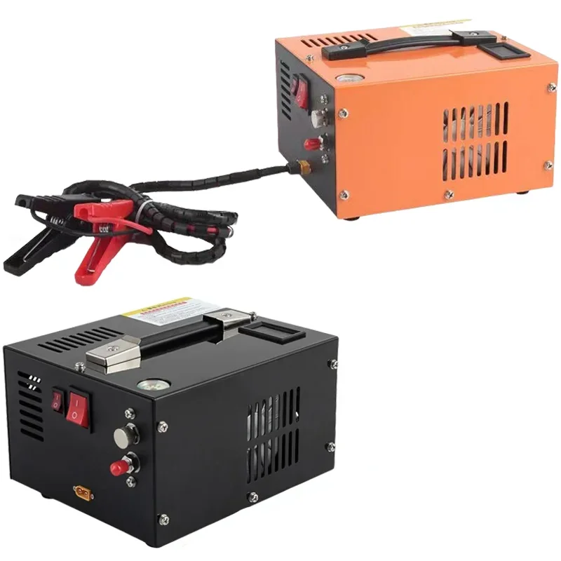 12V/30MPa Electric Air Compressor 4500PSI High Pressure Portable Car Inflator Pump PCP Airgun Diving Breathing Pump For Outdoor