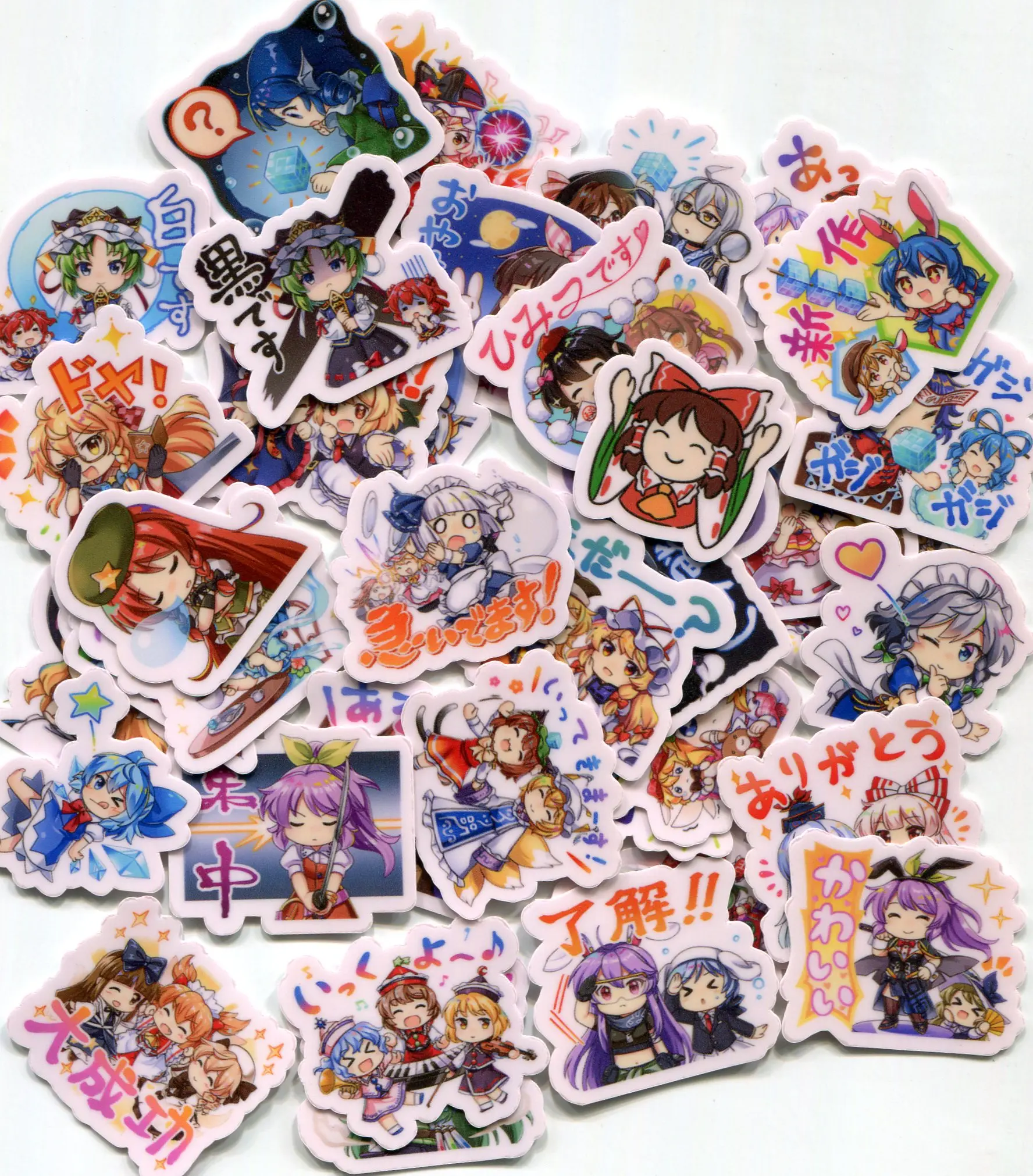 

40pcs Thou LostWord 3cm Sticker Z 1517