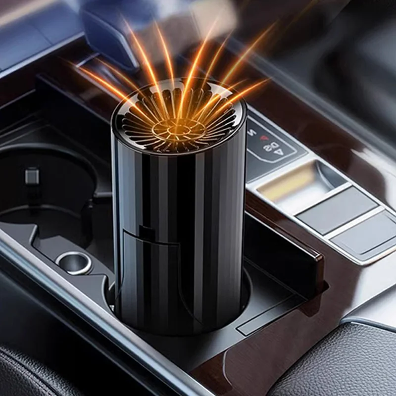 Eary 150 W Autoverwarmer 12 V/24 V Snelle Verwarming Fans Draagbare Ontdooier Auto Plug-in Verwarming ventilator Met 360 ° Draaibare voorruitontwaseming