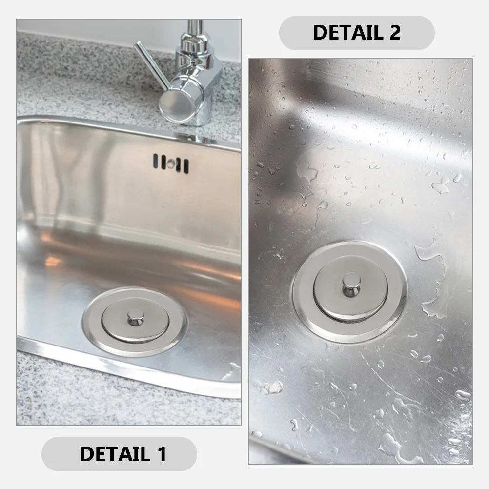 

1Set Kitchen Sink Filter Stainless Steel Drain Strainer Mesh Stopper Basket Food Waste Protector Strainer Kitchen Sink Stopper
