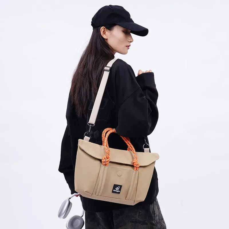 حقيبة كتف ساعي البريد حقيبة حمل محمولة حقيبة تخزين حقيبة ترفيهية عصرية متعددة الاستخدامات