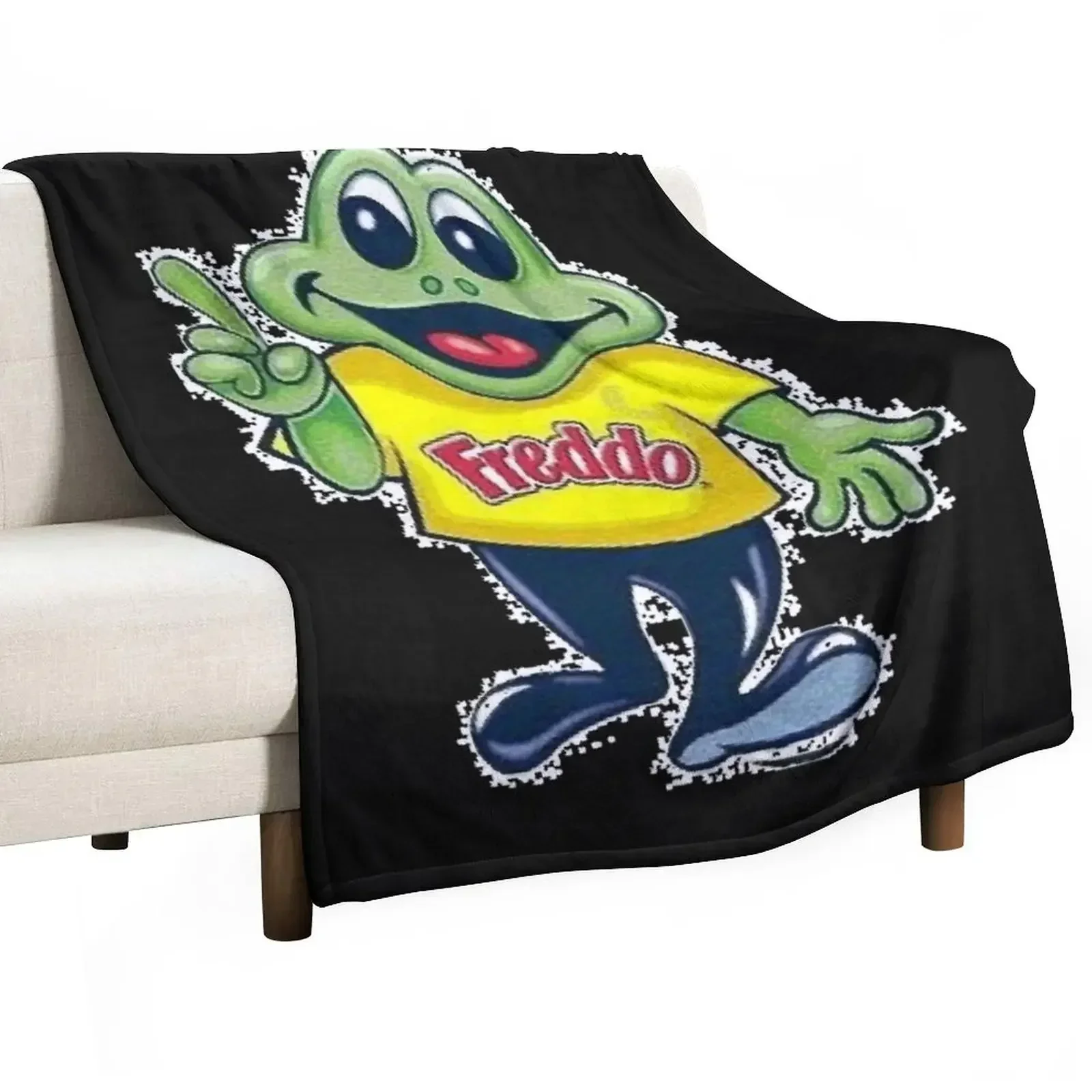 

Freddo Frog Old Logo Classic Throw Blanket christmas decoration Luxury Throw Blankets