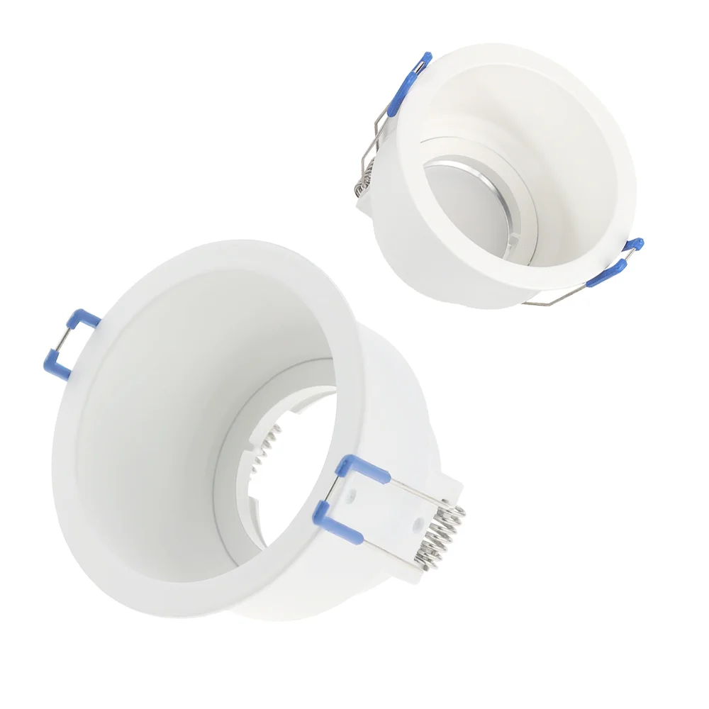 Embedded LED Downlight Frame Bracket Accessories LED Ceiling GU10 MR16 Socket Spotlight Aluminum Non-adjustable Lamp