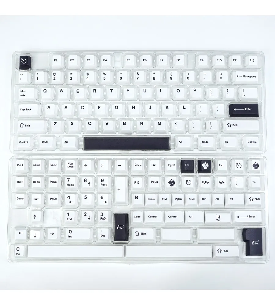 Keycaps Original highly customized mechanical keyboard 98 and other theme keycaps Five-sided sublimation PBT
