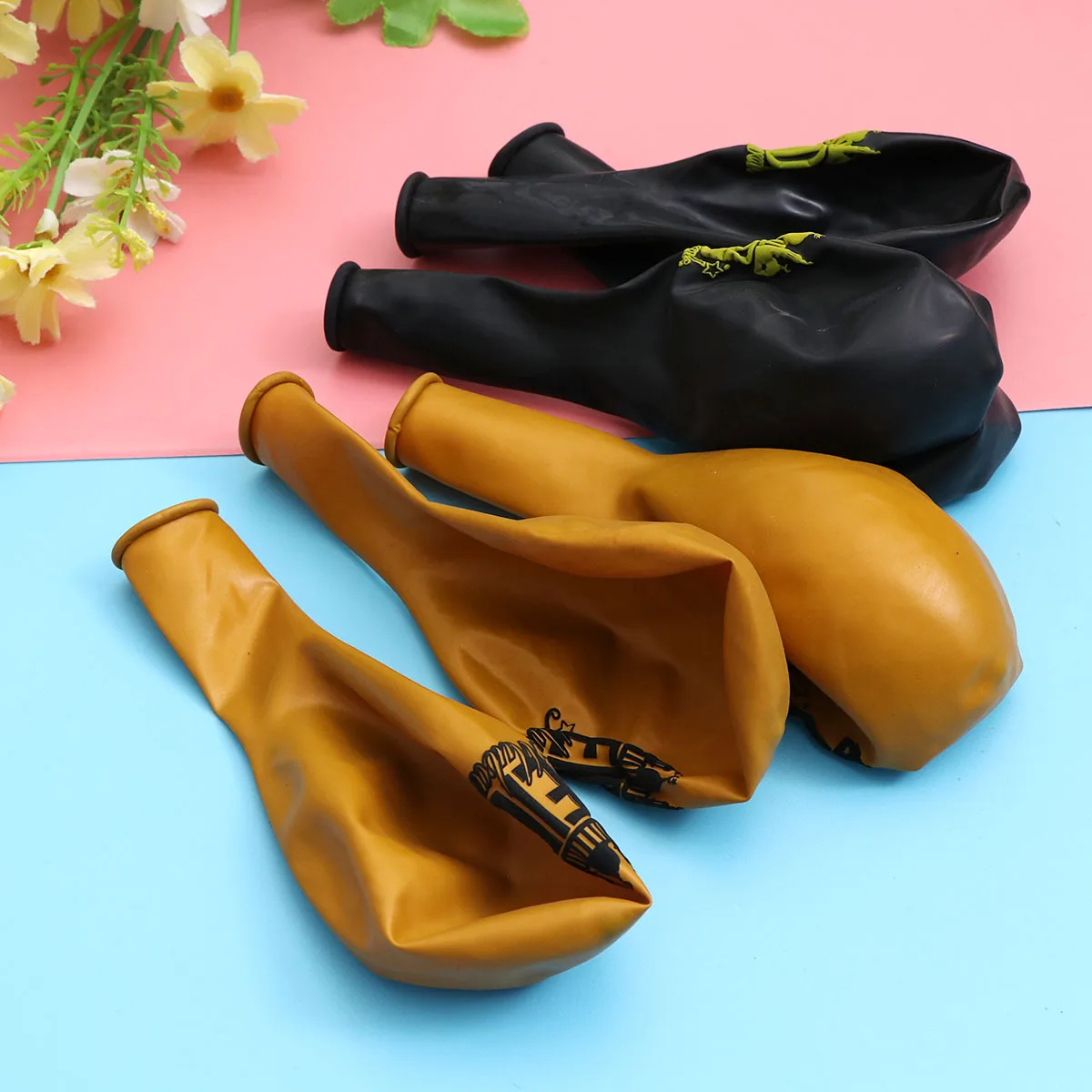 

10Pcs Eid Mubarak Latex Balloons Mosque Pattern Foil Balloons Ramadan Party Islamic Decoration Islamic Decoration