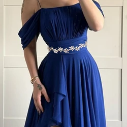 SDZ220 Silver Golden Bridal Belts Female Belt Wedding Dress Accessories Alloy Leaves Bridesmaid Sash Rhinestone Women Belts