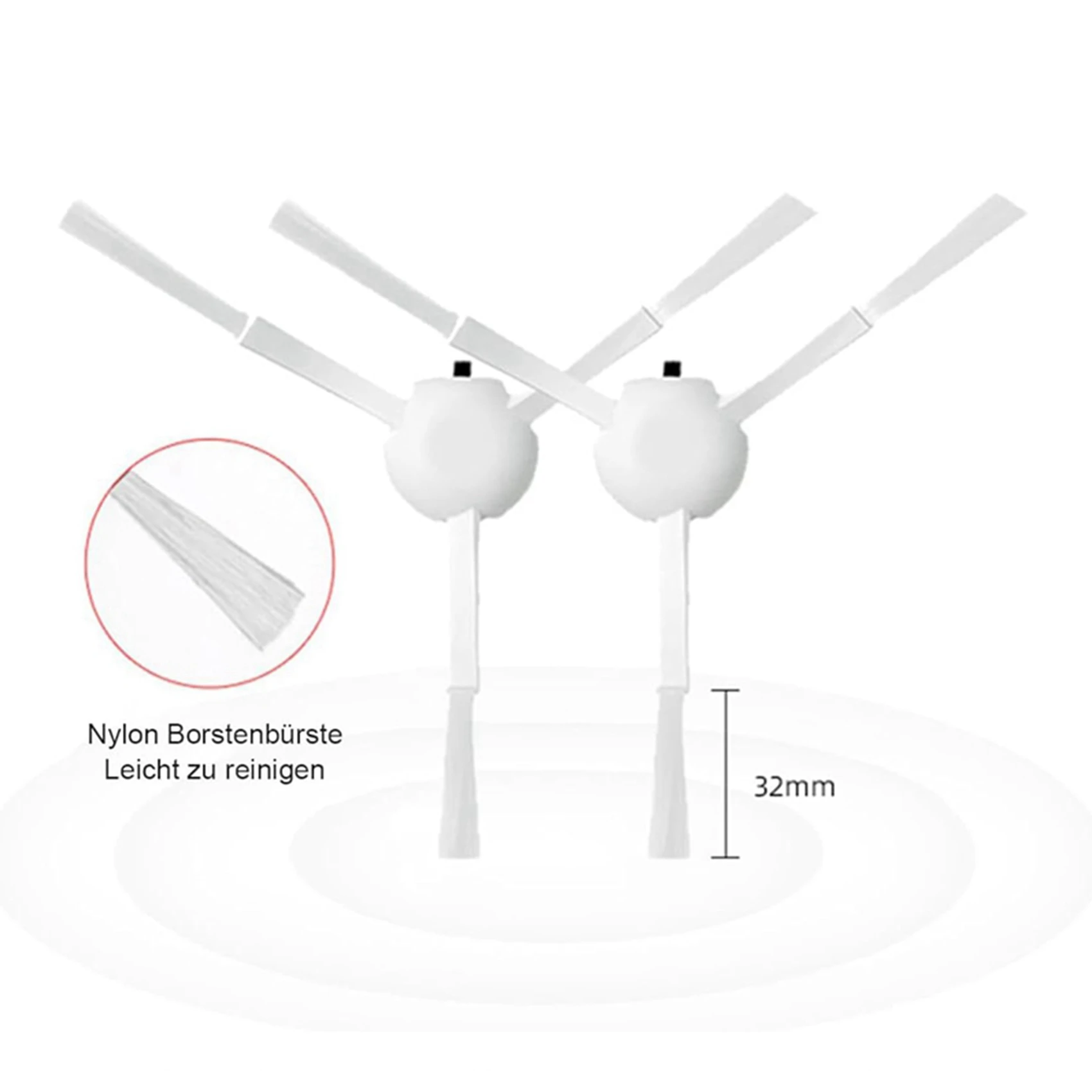 ABUD-2X ل Dreame D9/D9 Max L10 Pro أجزاء المكنسة الكهربائية فرشاة جانبية رئيسية مرشحات Hepa استبدال قطع الغيار