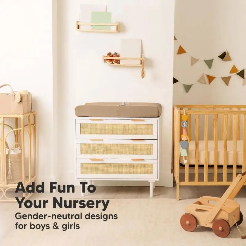 54DF غطاء طاولة تغيير الحفاضات مناسب للسفر لغرف الأطفال والرعاية النهارية #4