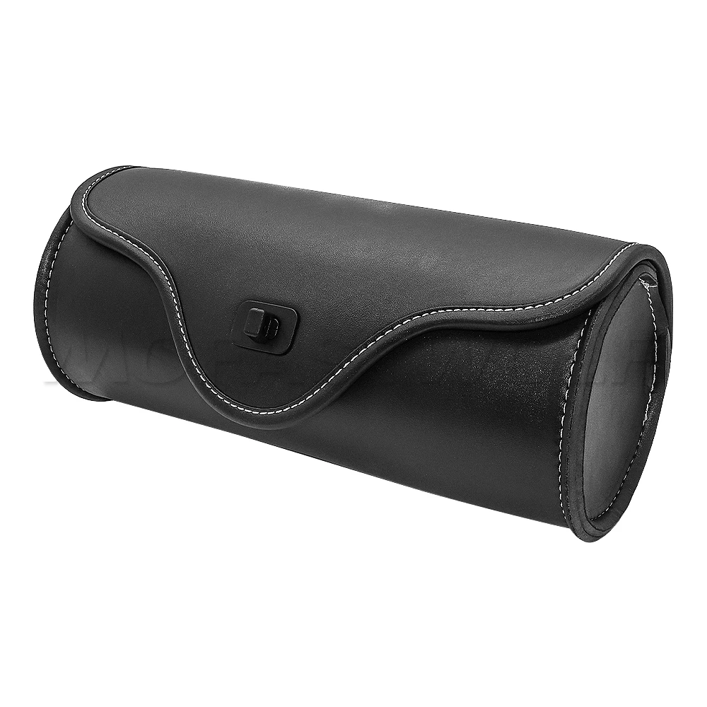 

Мотоциклетная ретро сумка для инструментов, сумка на руль, сумка с вилкой, кожаная сумка для хранения для Sportster Yamaha Honda Kawasaki Suzuki Ducati