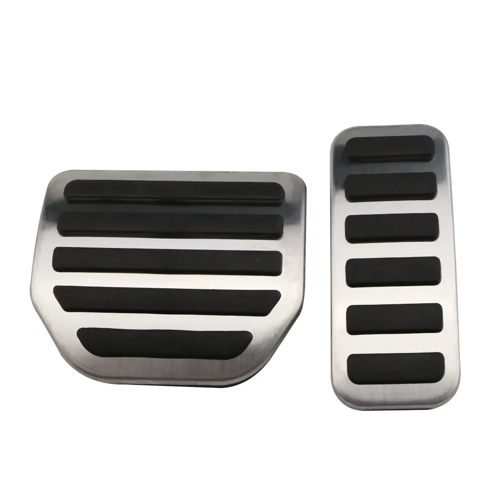 Car Brake Fuel Gas Accelerator Foot Pedal Cover for Land Rover Discovery 3 4 Range Rover Sport 2008-2013 Lhd Accessories