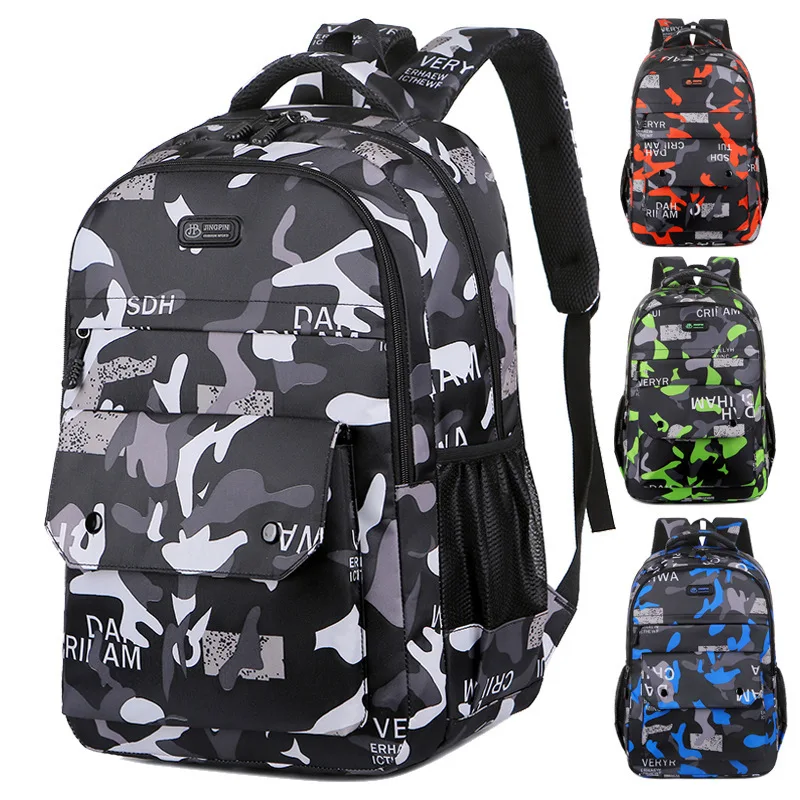 Large Capacity Middle And High School Student Backpack Trend Casual Travel Backpack Women's Flower Print Double Shoulder Bags