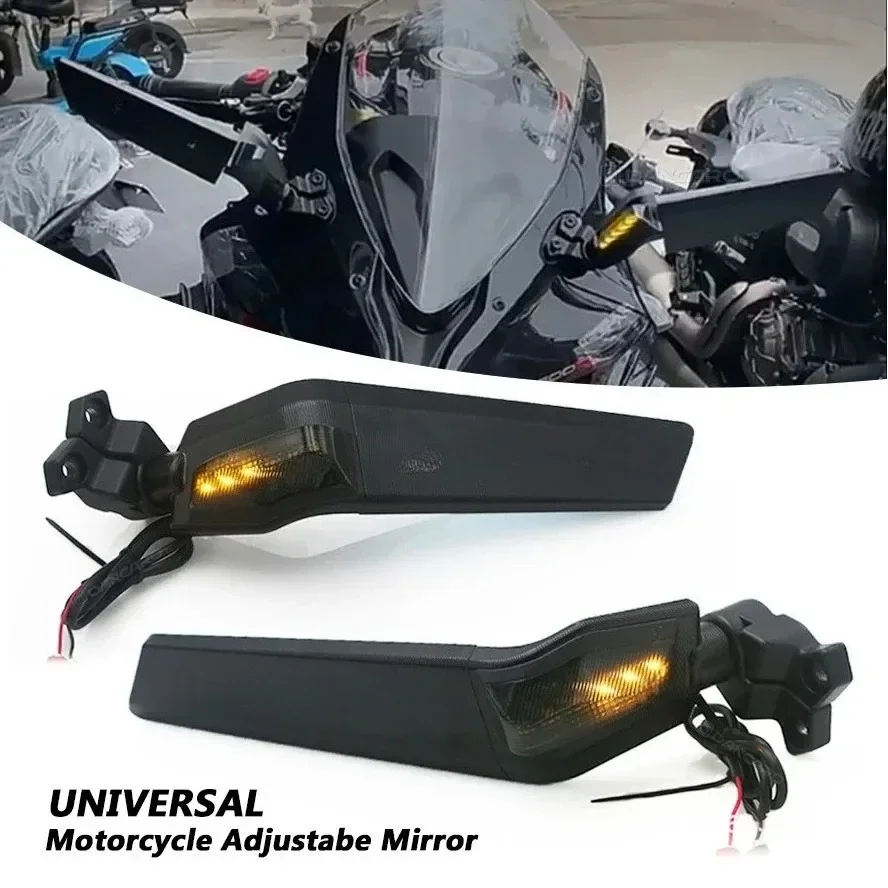 

For CFMOTO 450SR 250SR Modified rearview mirror fixed wing reflector Moto accessories Motorcycle rearview mirror fixed wing