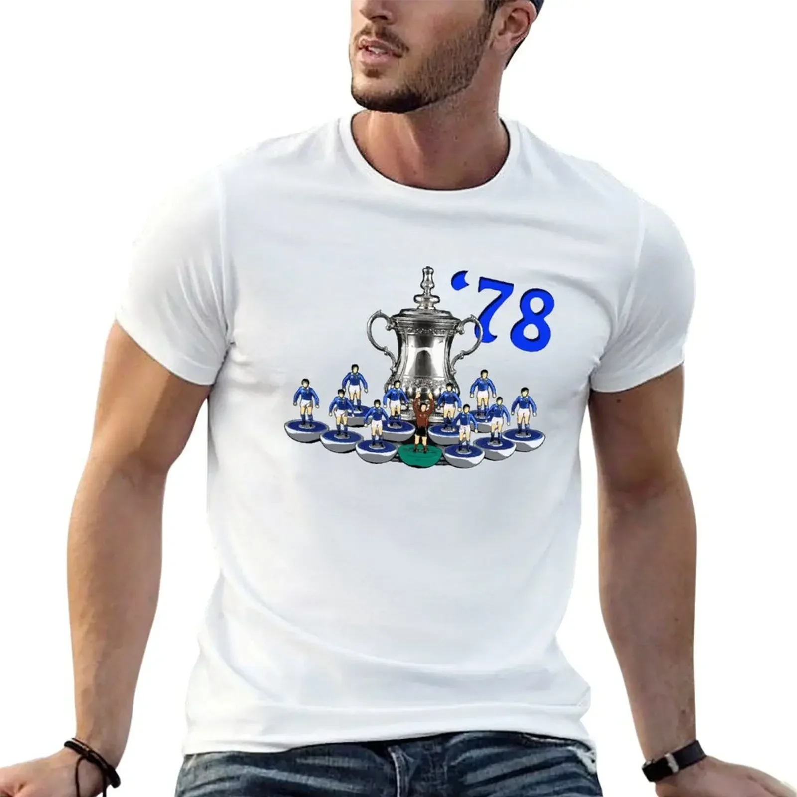 Ipswich Town '78 subbuteo team T-Shirt hippie clothes for a boy street wear men t shirts