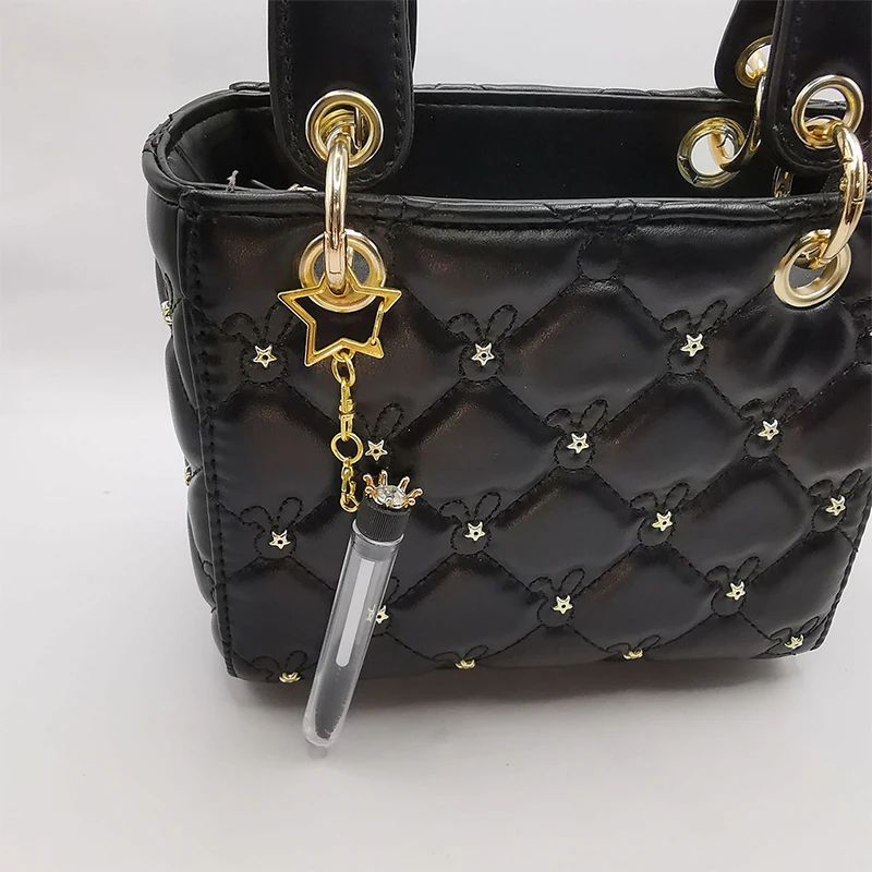 [GLOW] 1 stks Diamond Crown Tube Wimperborstel Wenkbrauwborstel Herbruikbare Make-up Borstel Stofdicht Wimperverlenging Tool Crystal Rod.