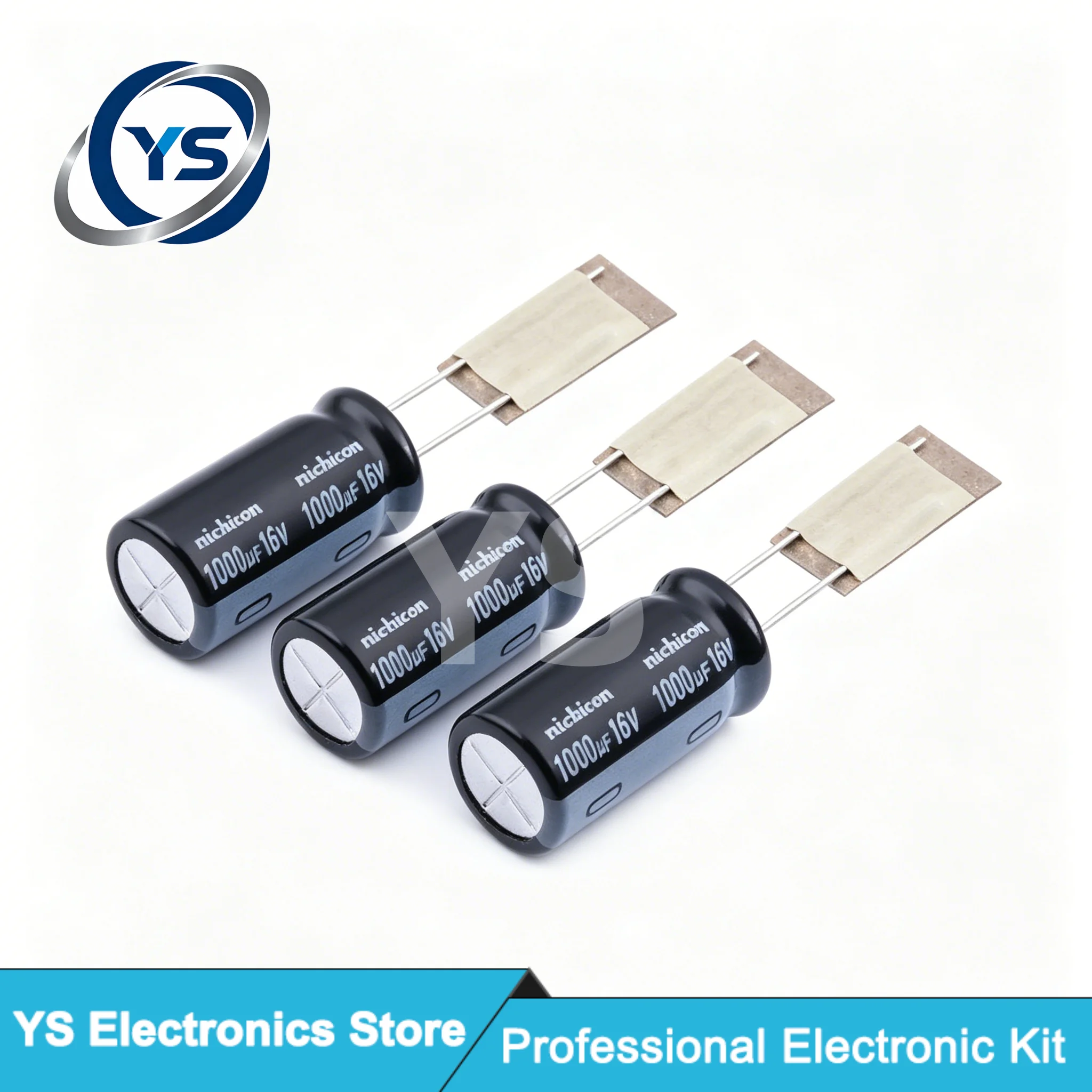Nichicon HE Series 6.3V 10V 16V 25V 50V 63V 100uF 220uF 470uF 680uF 1000uF 2200UF Aluminum Electrolytic Capacitor Low Impedance
