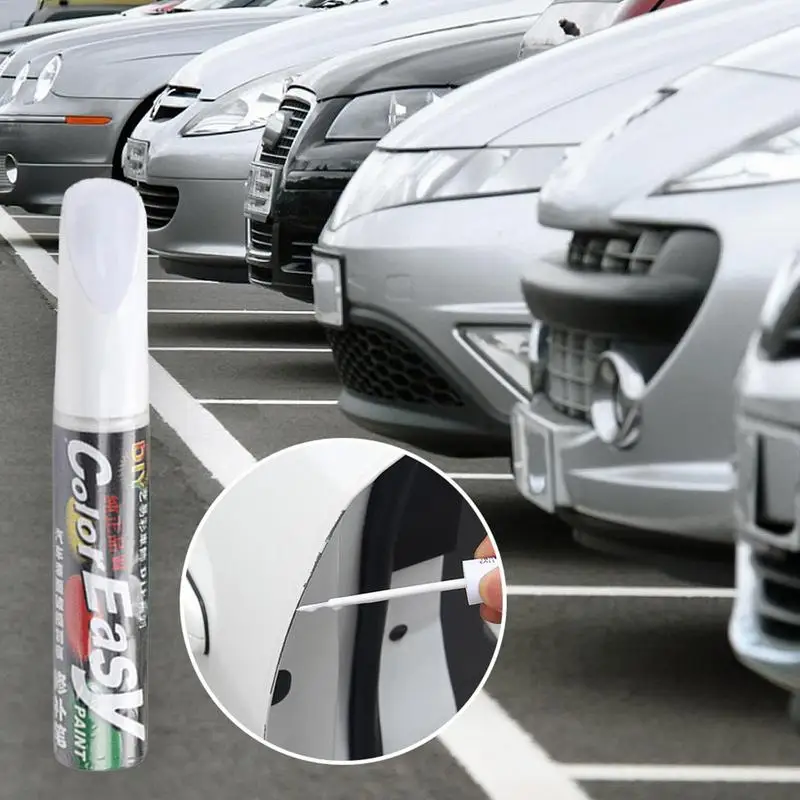 Bolígrafo de reparación de arañazos de coche, pincel a juego de colores de pintura automotriz, bolígrafo de pintura de relleno de llantas