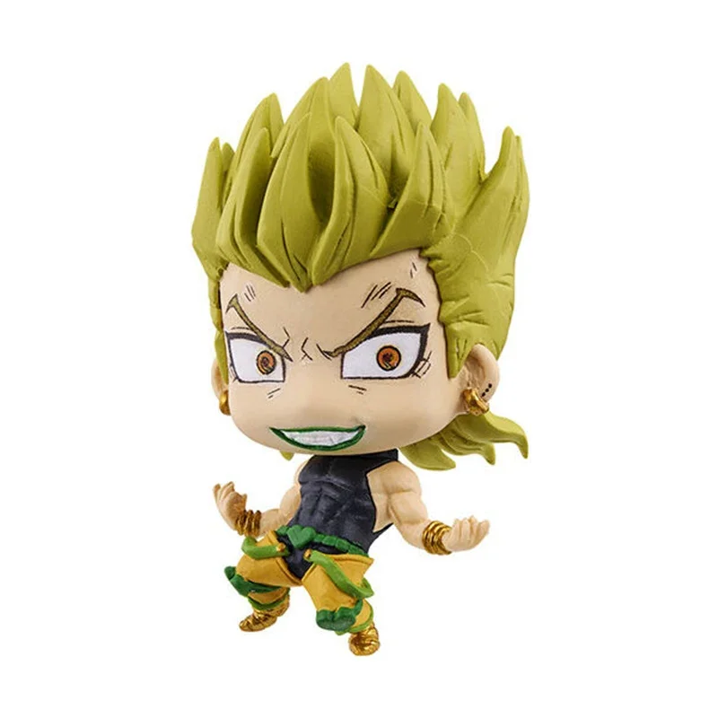 BANDAI JoJo's Bizarre Adventure Gashapon Toy RE01 Jan Pierre Polnareff Joseph Dio Anime Action Figures Capsule Toys Gifts