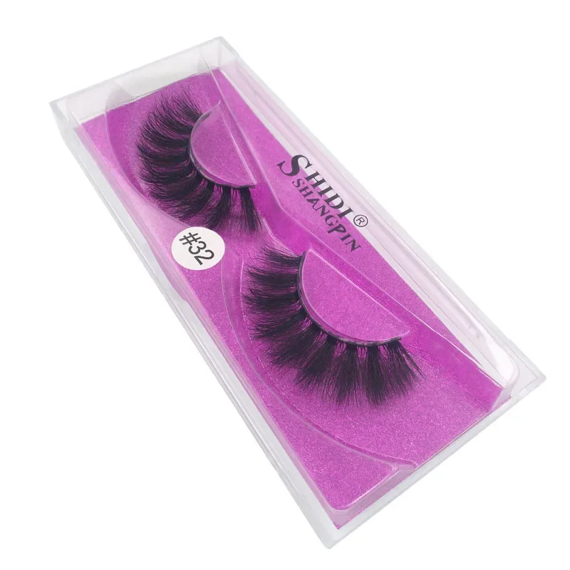 3D Faux Mink Eyelashes False Eyelashes Dramatic Fake Lashes Makeup Extension Eyelashes