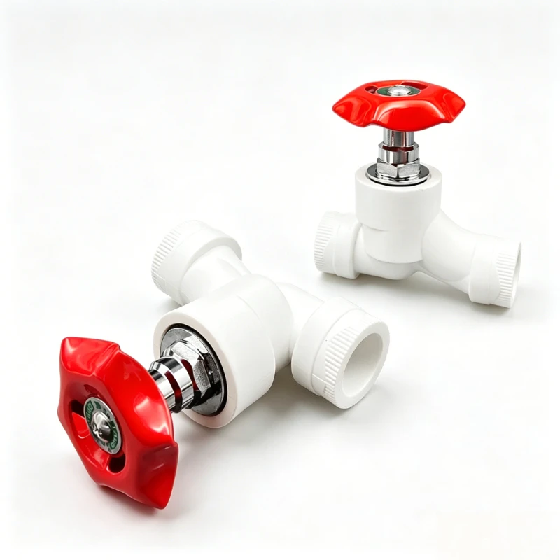 

PPR Lifting S-type Globe Valve High Flow Hot Melt Iron Handwheel Water Pipe Straight Through Gate Valve Accessories