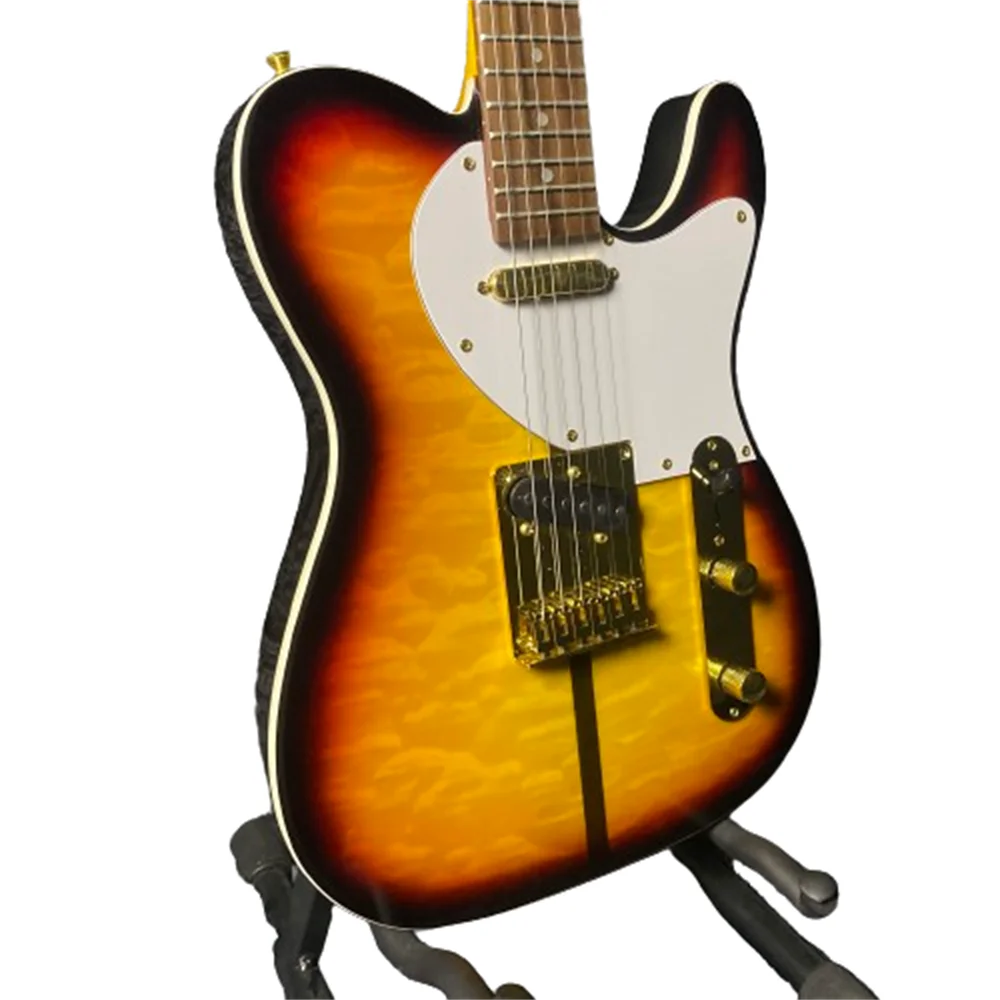 

Electric Guitar Vintage Guitar Tan Color 6 String Guitar