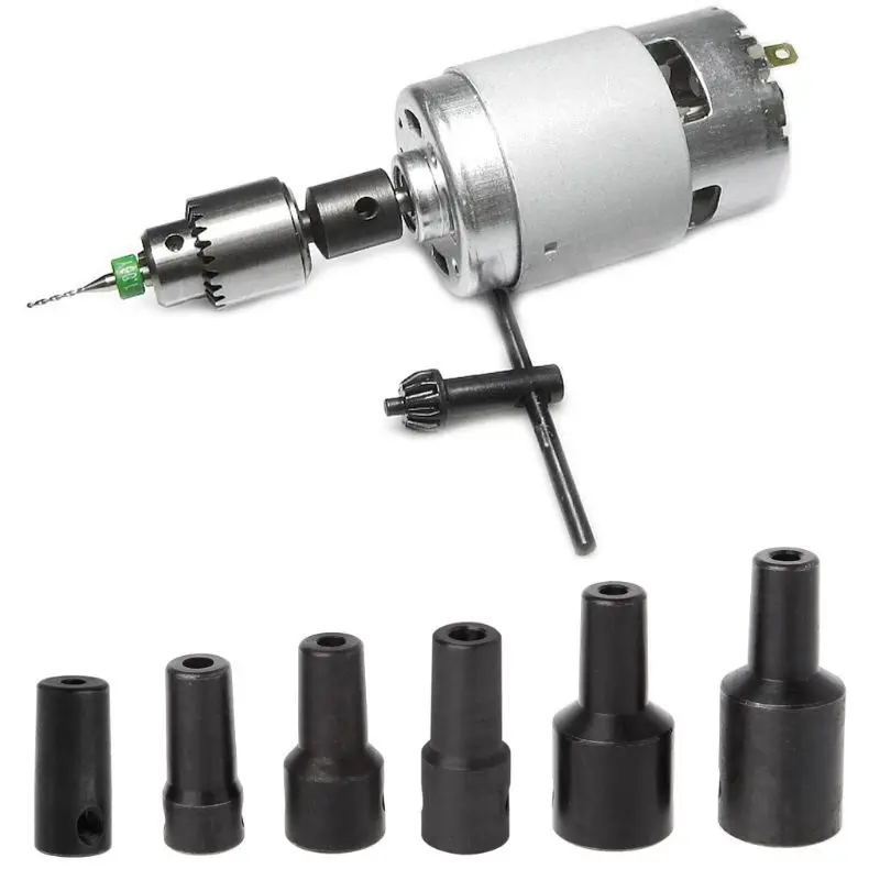 4-12 mm Eje del motor B10 Abrazadera taladro Acoplador mandril Conector Manguito Tornillo