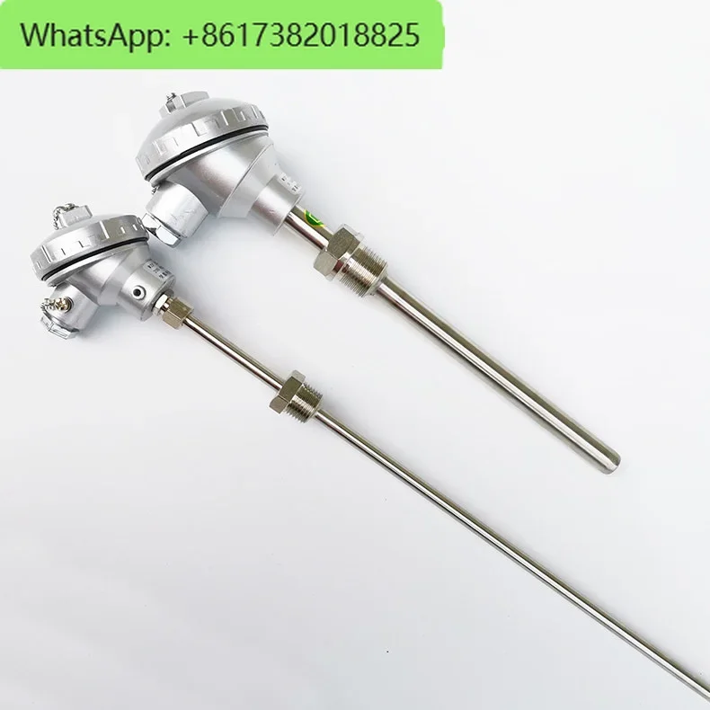 1200 degree industrial stainless steel High temperture temperature sensor E N J T S R B K type thermocouple with M6 Screw