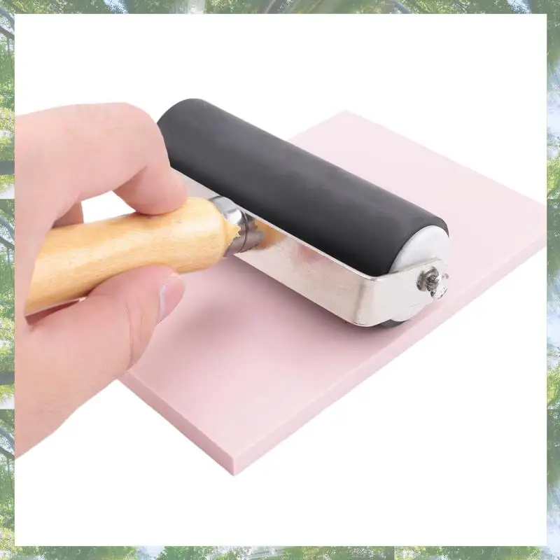 Premium-4 عبوات من مكعبات نحت الطوابع المطاطية مع أدوات القطع وأسطوانة براير المطاطية لصناعة الطباعة والمزيد من أجزاء الحرف اليدوية #2