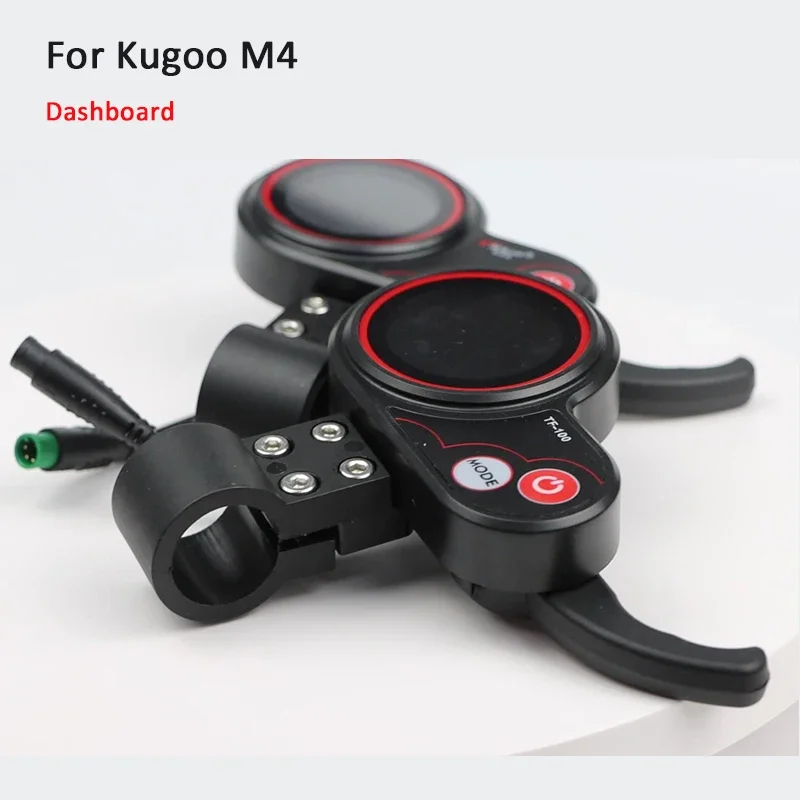 Tablero de patinete eléctrico para Kugoo M4, Panel TF100 de 6/5 pines, pantalla de instrumentos de comunicación, piezas de repuesto para monopatín