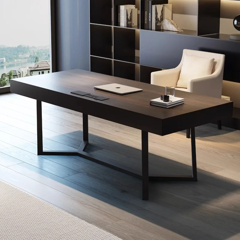 All-Solid Wood Desk and Chair Combo for Home Bedroom, Study, Writing Desk, Office Computer Desk