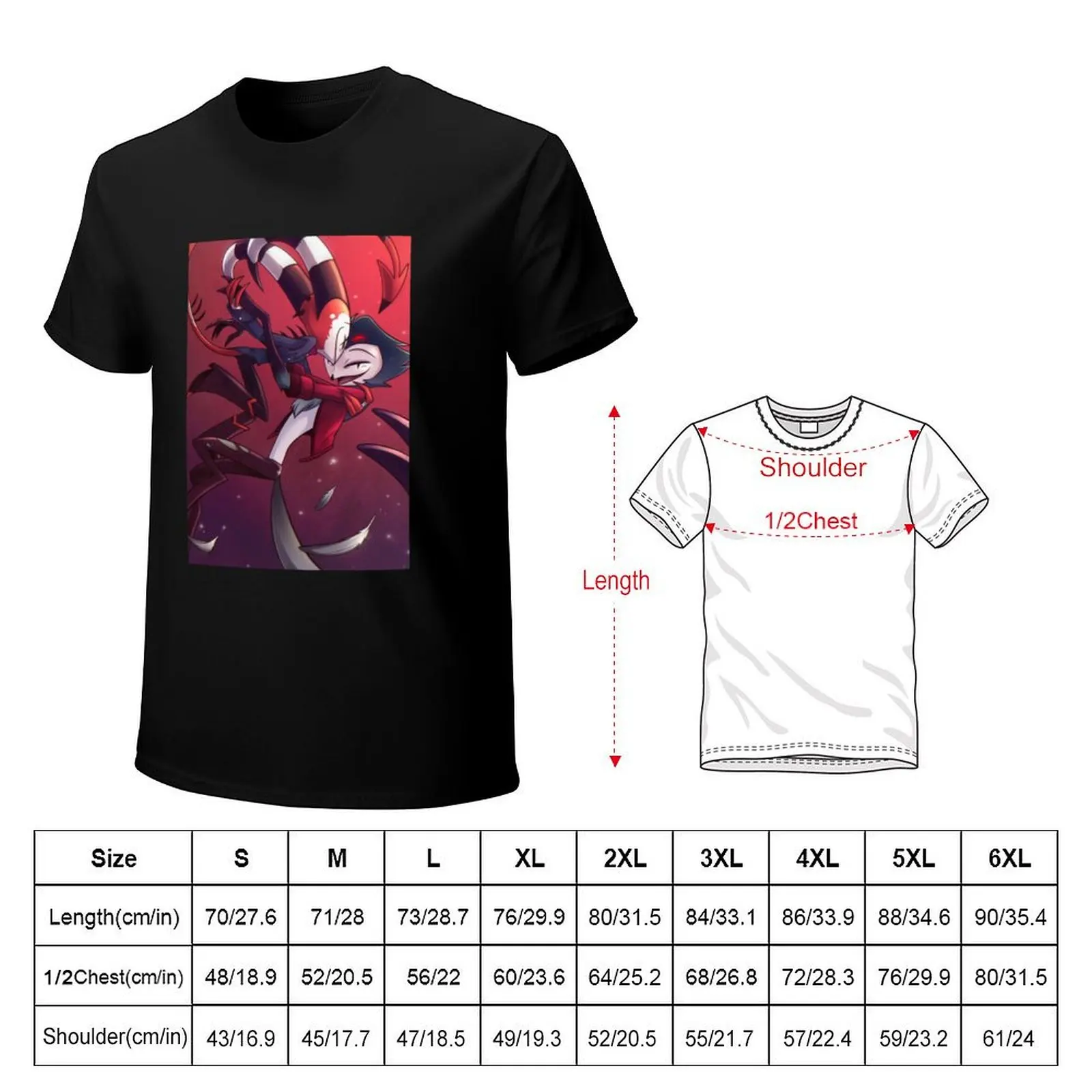Helluva Boss Blitzo T-Shirt Festival Party Tee Top