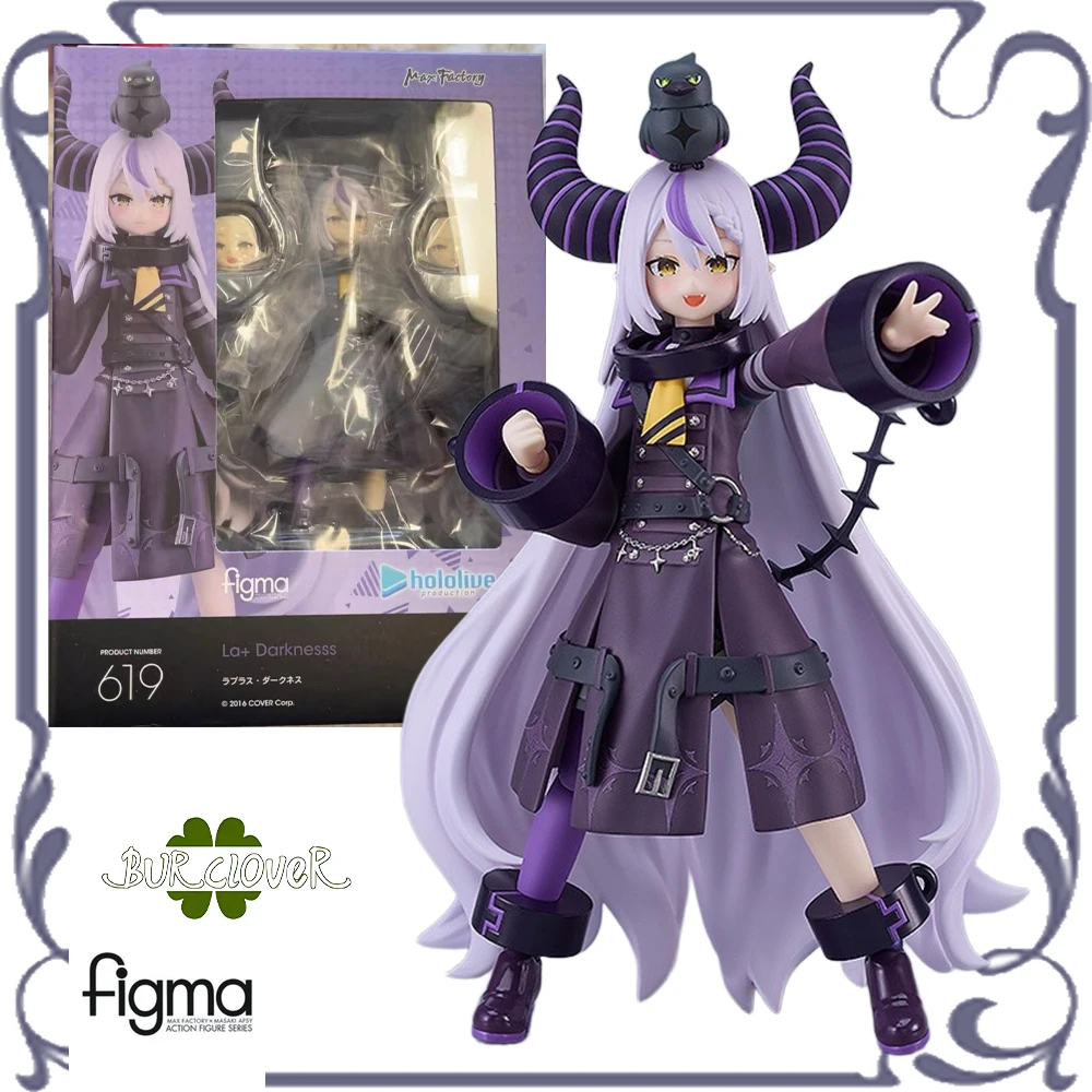 Genuino originale Max Factory figma 619 La + Darknesss Personaggio anime Figura Modello mobile Giocattoli per bambini Regali Disponibile