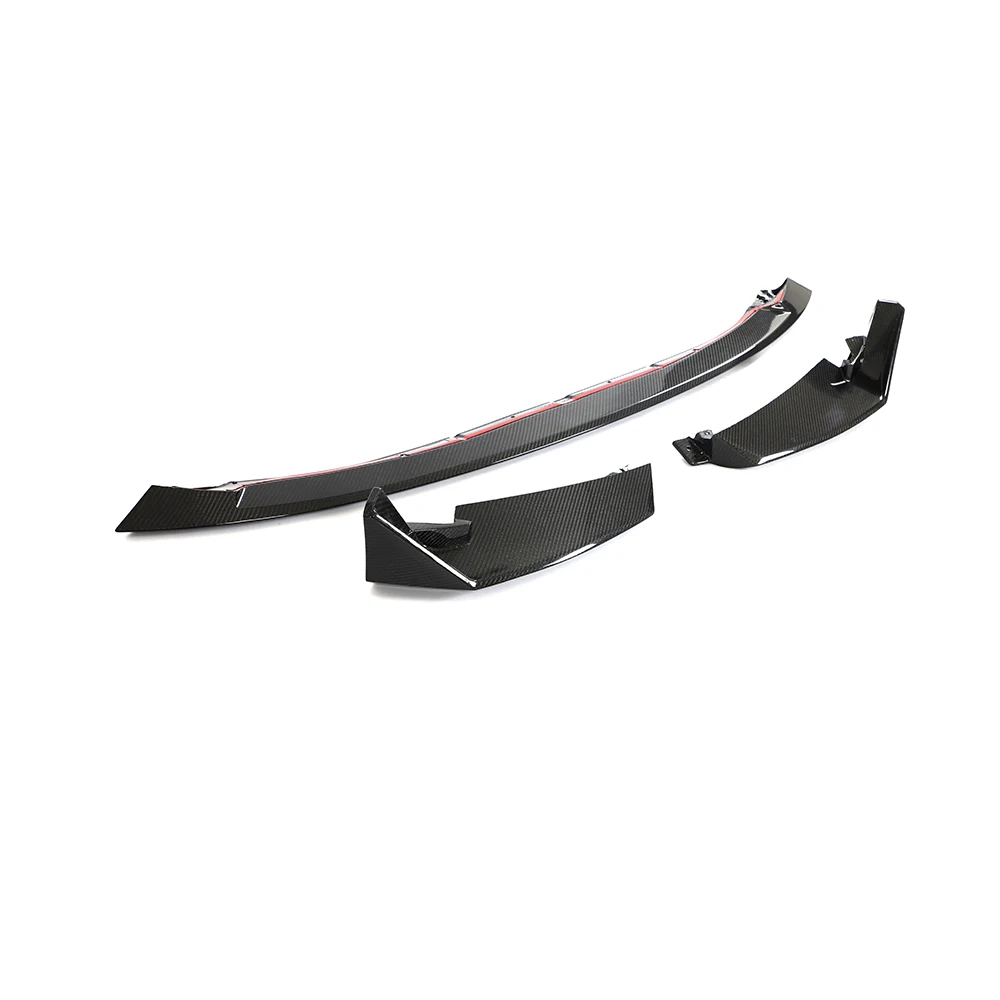 Carbon Fiber G80 G82 Front Bumper Lip for BMW 4 Series G80 M3 G82 M4 Coupe 2-Door 2021-2022