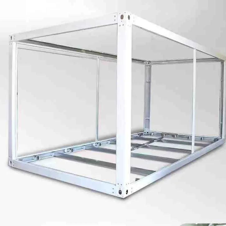 Corner head doors and windows fireproof rock wool wall panel simple assembly color steel plate activity