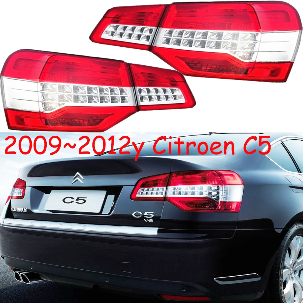 

1pcs car accessories bumper tail light for Citroen C5 taillight Taillamp 2009~2012 car accessories for Citroen C5 fog lamp