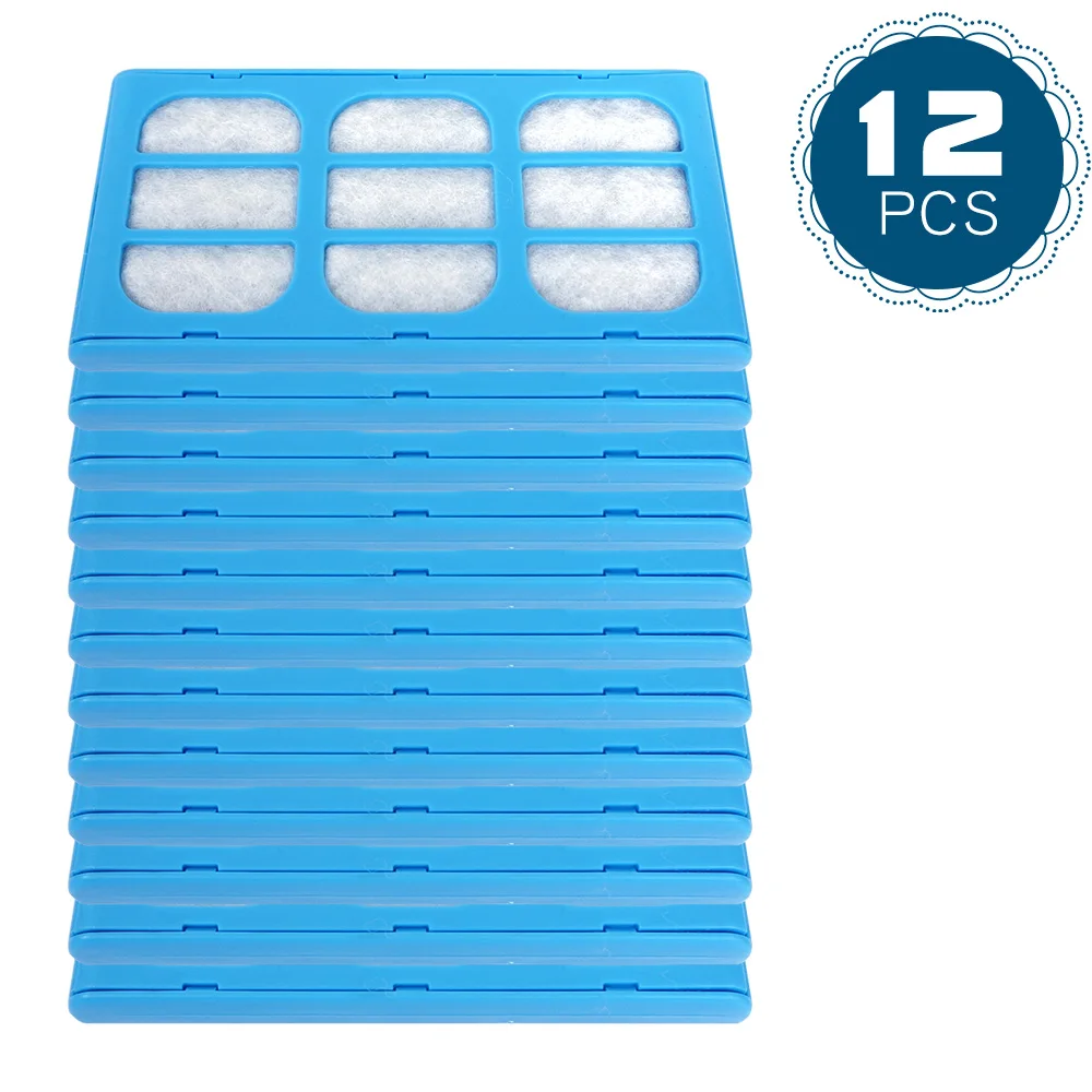 Filtro de fuente de agua para mascotas, cartuchos de repuesto, 12 piezas, Compatible con fuentes Cat Mate y Dog Mate