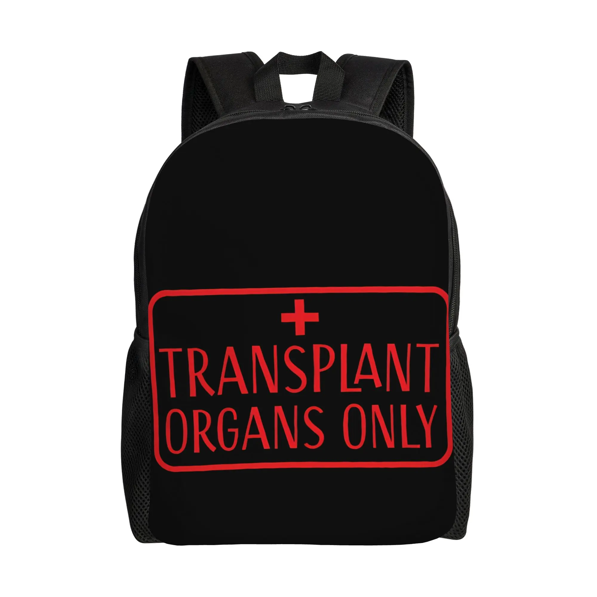 Red Human Organ for Transplant  Backpack  College Backpacks Boy Girl Design Large High School Bags Casual Rucksack