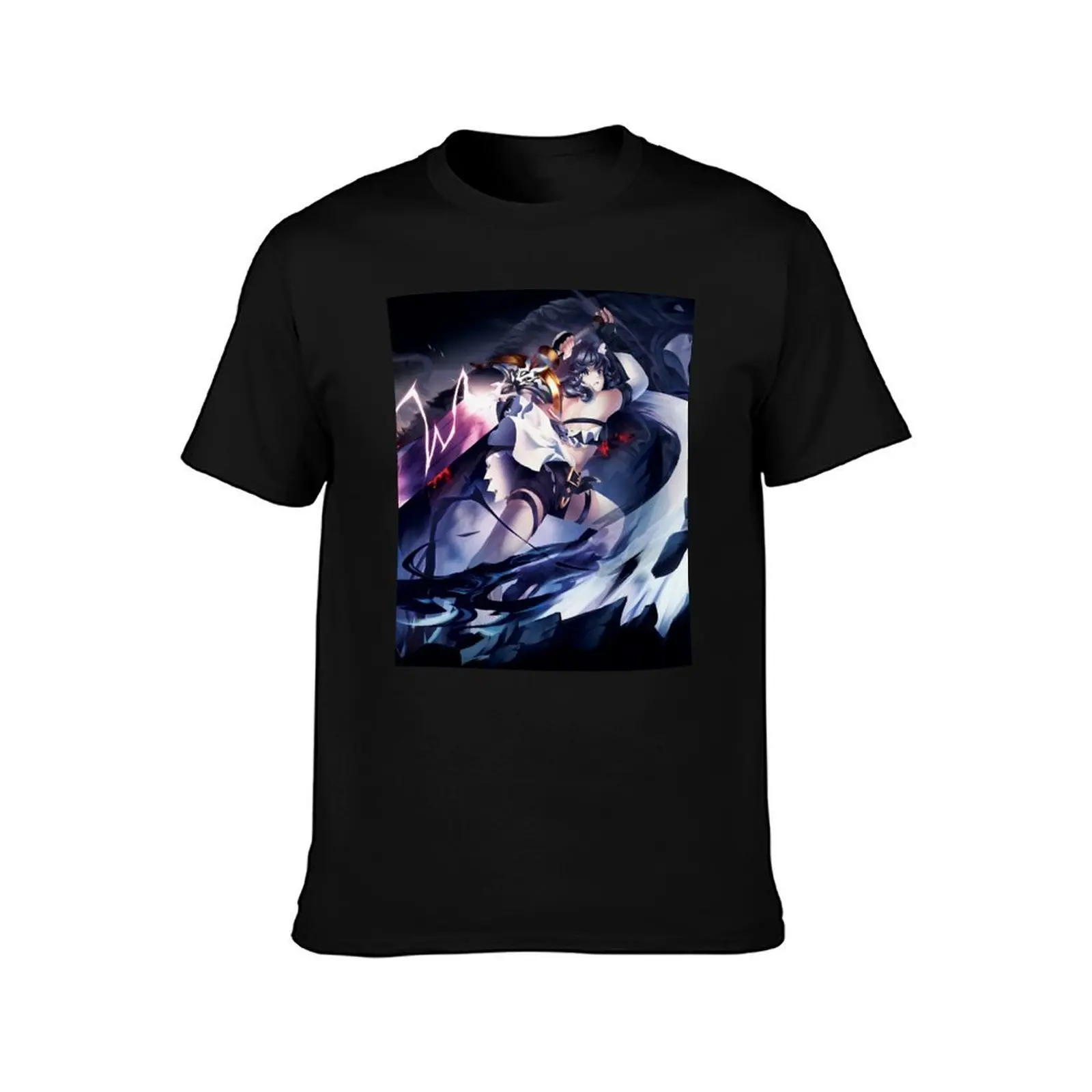 Reincarnated As A Sword T-Shirt, Summer Casual Cotton Tee, Oversized Streetwear Tops, Vintage Graphic Print, Unisex Men Women