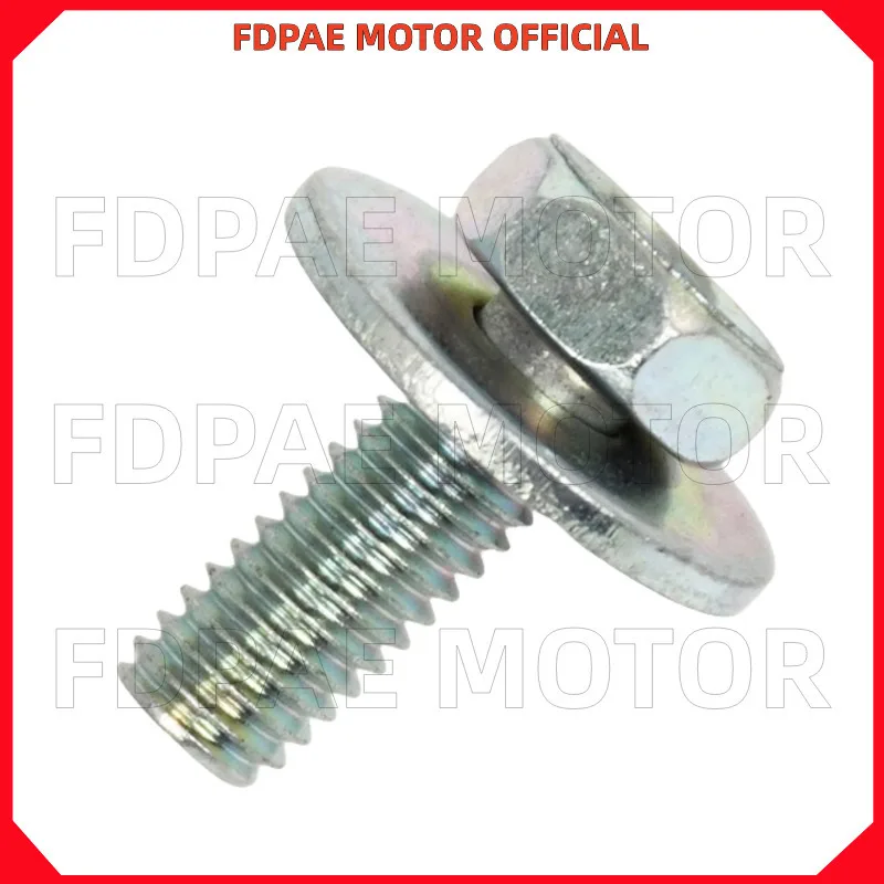 مقعد دلو تثبيت المسمار/سداسية الترباس M6 ل Wuyang هوندا دراجة كهربائية Ube V2 V3 S3 Q1 Q2 S5 V3 + V5 T1 #3