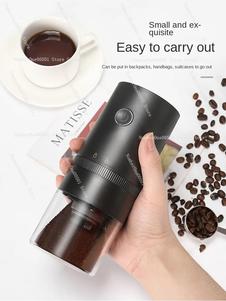 

Coffee Bean Grinder Electric Household Small Grinder Hand Mill Coffee Machine Manual Grinder