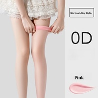 2025New 0D Seamless Stockings Summer  Fully Transparent Ultra-thin Invisible Sexy Bare Leg Pantyhose Mint Mambo Skin-tone Tights