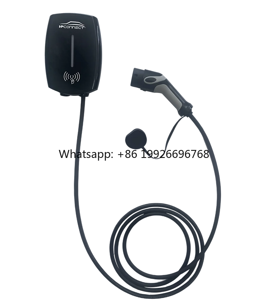 

Однофазное зарядное устройство переменного тока для электромобилей, 32 А, 7 кВт, настенная зарядная станция с приложением