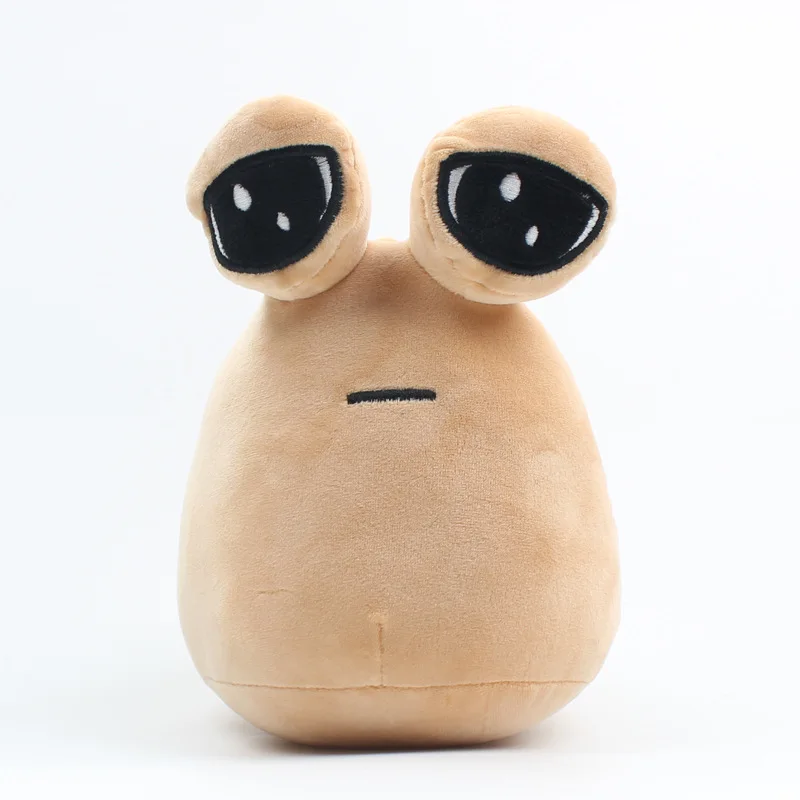 22cm Hot Game My Pet Alien Pou Plush Toy Furdiburb Emotion Alien Plushie Stuffed Animal Pou Doll Birthday Christmas Gift