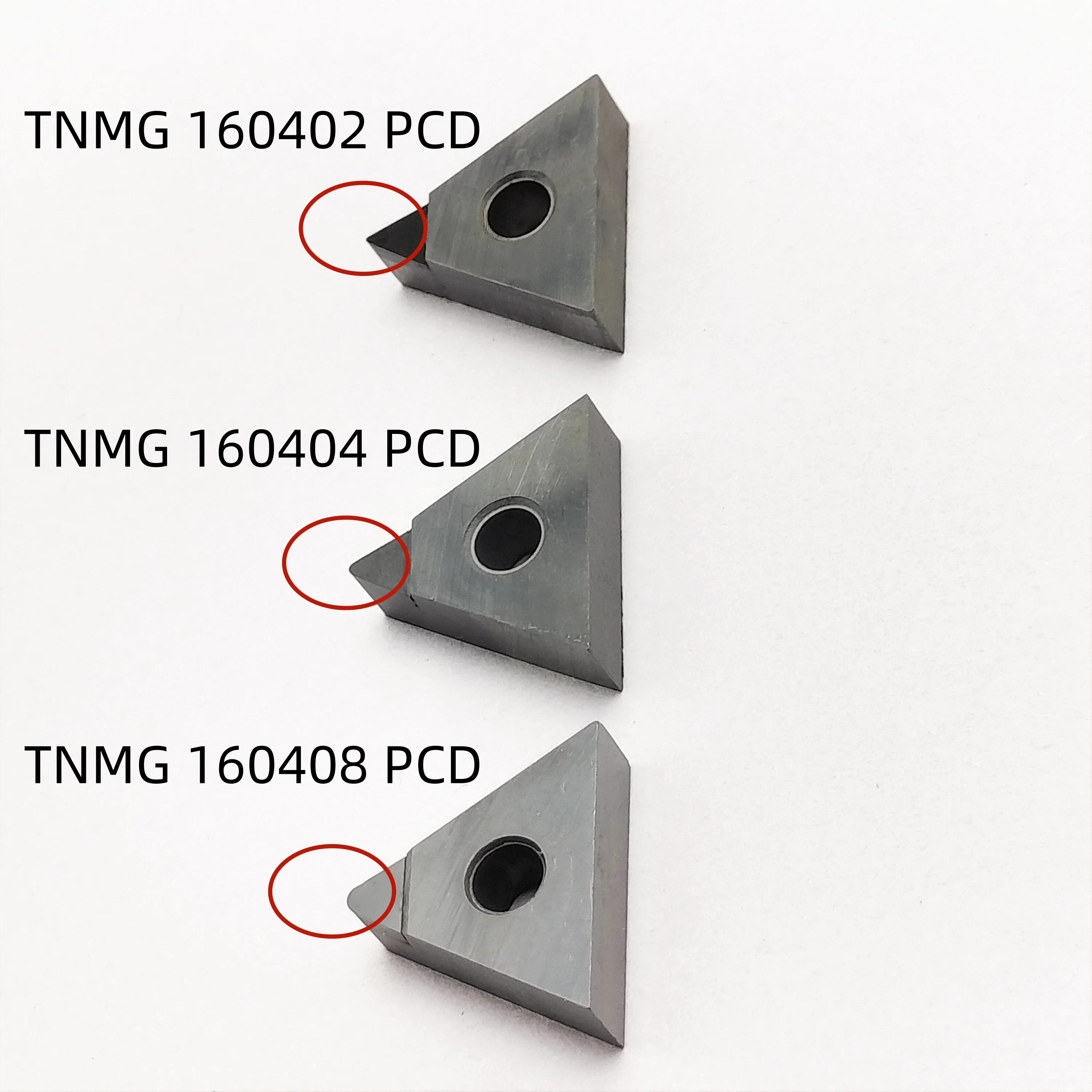 TNMG PCD CBN TNMG160402 TNMG160404 TNMG160408 PCD Aluminum Alloy for processing copper and aluminum PCD tools TNMG cutting tools