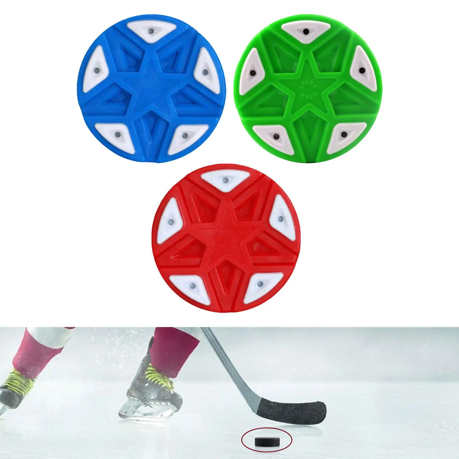 

Roller Hockey Puck Dryland Skate Ball Street Hockey Puck for Indoor Beginners